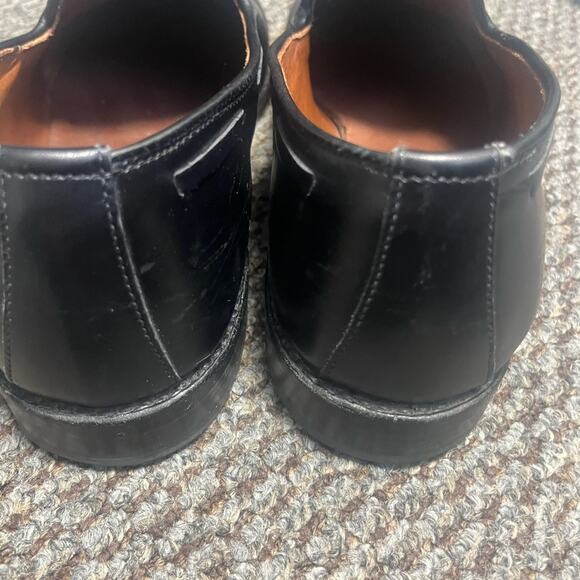 Allen Edmonds Grayson Black Leather Tassel Slip On Office Dapper Loafers 10 main image 4